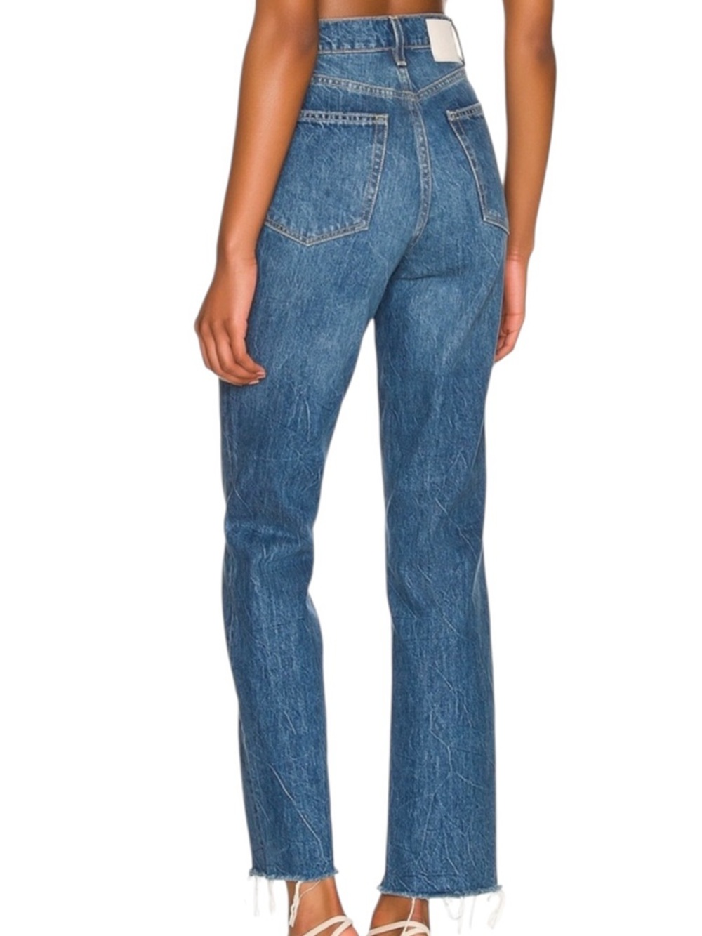 GRLFRND Cassidy Mid Rise Straight in Runyon Canyon Size 26 - Picture 4 of 8